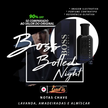 Perfume Similar Gadis 22 Inspirado em Boss Bottled Night Contratipo